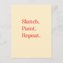 インスパイアクリエイティブ引用文付きタイポグラフィ持続性 ポストカード