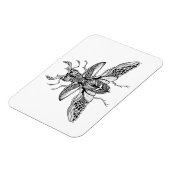 インスパイアサイケデリック虫 マグネット (左側)