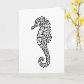 インスパイアシーホース カード (黄色い花)