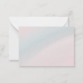 インスパイアバイオリヴィアロドリゴ誕生日カード ノートカード (裏面)