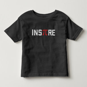 インスパイアパイ日   Happy Piの日の数学 トドラーTシャツ