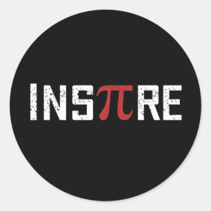 インスパイアパイ日 Happy Piの日の数学 ラウンドシール