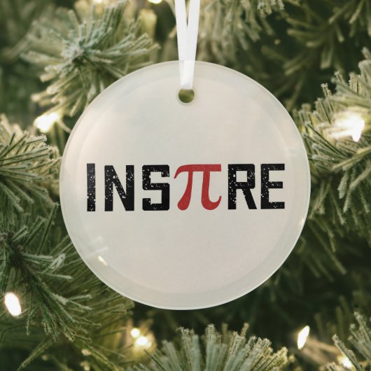 インスパイアパイ日 | Happy Piの日Math Gives ガラスオーナメント (インサイチュ)