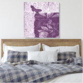 インスパイアフランスの薄紫 キャンバスプリント (インサイチュ (寝室))