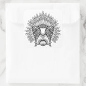 インスパイアフランスの軍帽 スクエアシール (バッグ)