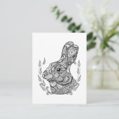 インスパイアリースの兎の頭 ポストカード (スタンド正面)