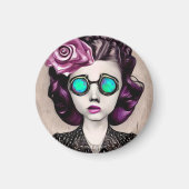 インスパイアワイヤー オパール ゴーグル ガール マグネット (正面)