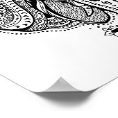 インスパイアヴィンテージインディアン象2 ポスター (角)