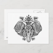 インスパイアヴィンテージインディアン ポストカード (正面/裏面)