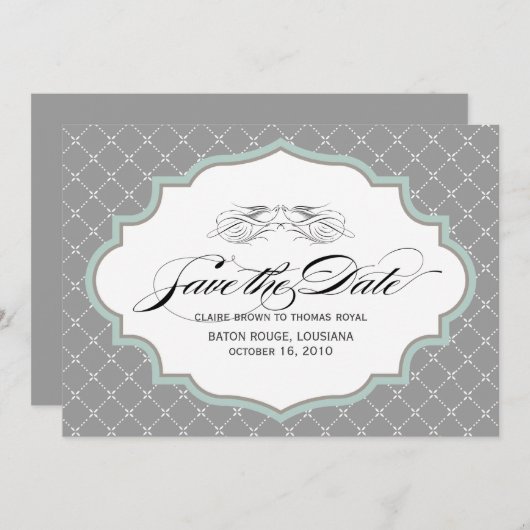 {インスパイアヴィンテージ}日付を救って下さい セーブザデート (正面/裏面)