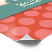 インスパイア先生かわいらしフローラ ポスター (コーナー)