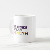 インスパイア力：感動的引用文 コーヒーマグカップ (正面左)