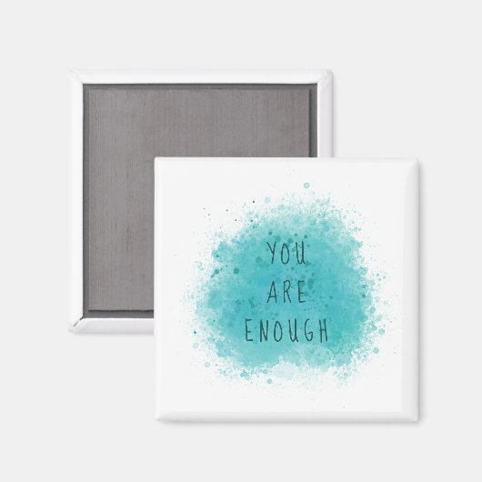 インスパイア君は十分なシンプル引用文 マグネット (正面/裏面)