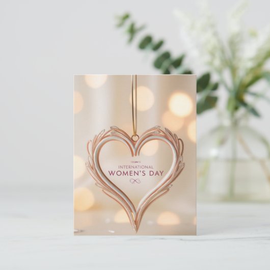 インスパイア国際的女子の日 ポストカード (スタンド正面)