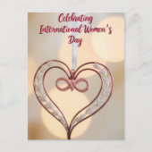 インスパイア国際的女子の日 ポストカード (正面)