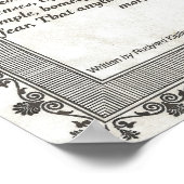 インスパイア女もし子の詩 ポスター (角)