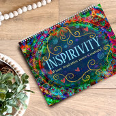 インスパイア引用文カラフルお洒落性 カレンダー