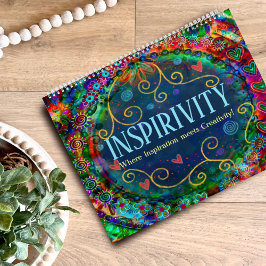 インスパイア引用文カラフルお洒落性 カレンダー