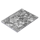 インスパイア民族の花柄 ノートブック (左側)