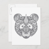 インスパイア熊 ポストカード (正面/裏面)