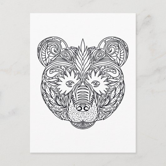インスパイア熊 ポストカード (正面)