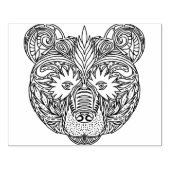 インスパイア熊 ラバースタンプ (インプリント)