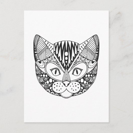 インスパイア猫 ポストカード (正面)