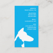 インスパイア獣医サービス動物 名刺 (裏面)