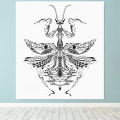 インスパイア祈マンティス6 キャンバスプリント (インサイチュ (ウッドフロア))