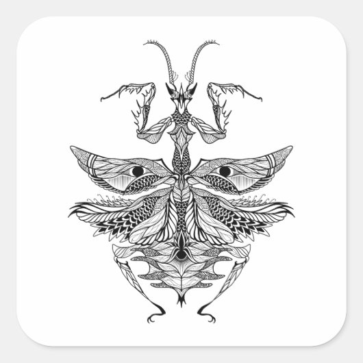 インスパイア祈膜炎 スクエアシール (正面)