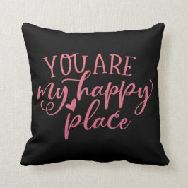 インスパイア私の幸せな場所|の装飾用クッションがあって下さい クッション