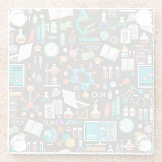 インスパイア科学/化学 ガラスコースター (裏面)