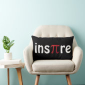 インスパイア算数パイ日算数ギーク ランバークッション (椅子)