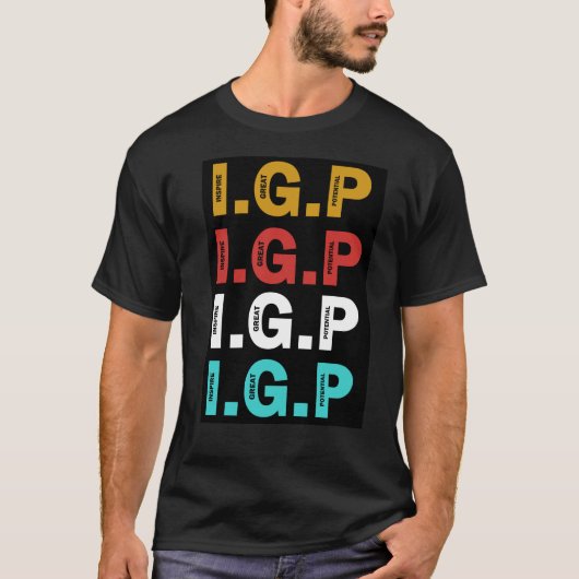 インスパイア素晴らし電位(IGP) – コンボ Tシャツ (正面)