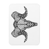 インスパイア羊スカル マグネット (縦)