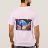 インスパイア自然美しい Tシャツ (裏面)