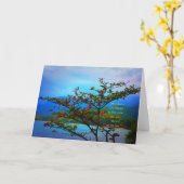 インスパイア自然: 私達は私達があると同時に世界を見ます カード (黄色い花)