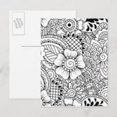 インスパイア花 ポストカード (正面/裏面)