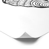 インスパイア蝶 ポスター (角)