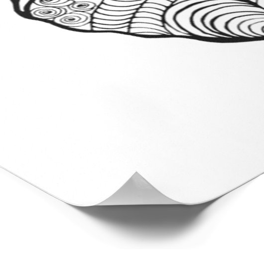 インスパイア蝶 ポスター (角)