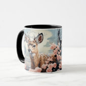 インスパイア装装、レトロクリスマス マグカップ (正面左)