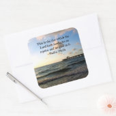 インスパイア詩篇118:24 VERSE スクエアシール (封筒)