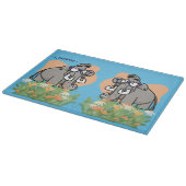 インスパイア象 カッティングボード (角)