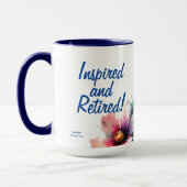 インスパイア退職した贈与 マグカップ (左)