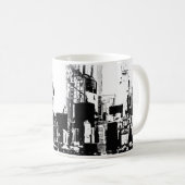 インスパイア都市 コーヒーマグカップ (正面右)