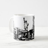 インスパイア都市 コーヒーマグカップ (正面左)