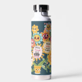 インスパイア開花やる気を起こさせる: Garden ウォーターボトル (左面)