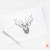 インスパイア鹿の角 スクエアシール (封筒)