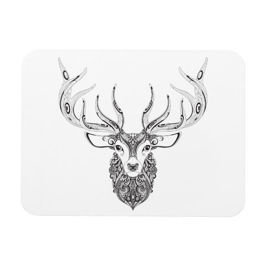 インスパイア鹿の角 マグネット (横)