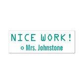 インスパイア「すてきな仕事！」 グレーディング用ゴム印 セルフインキングスタンプ (デザイン)